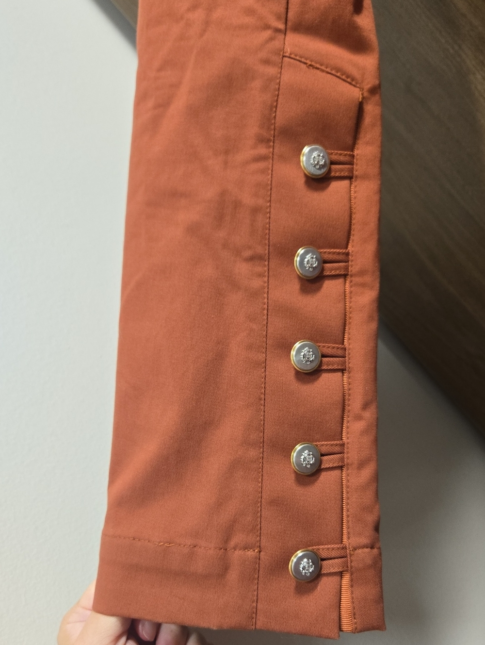 TWP-Oversize Stretch Cotton Blazer-Size XS - Picture 8 of 16